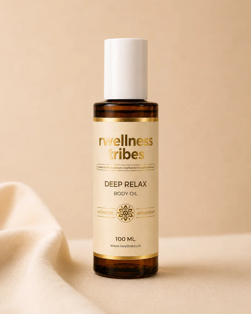 Deep Relax Oil — authentic R Wellness product photograph